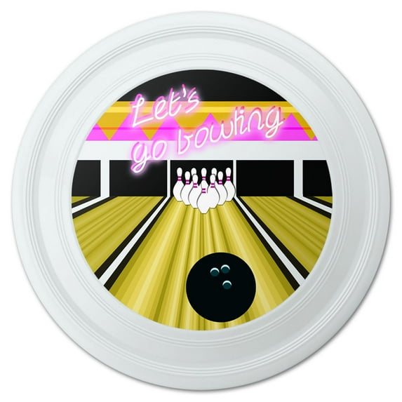 Bowling Alley Novelty 9" Flying Disc