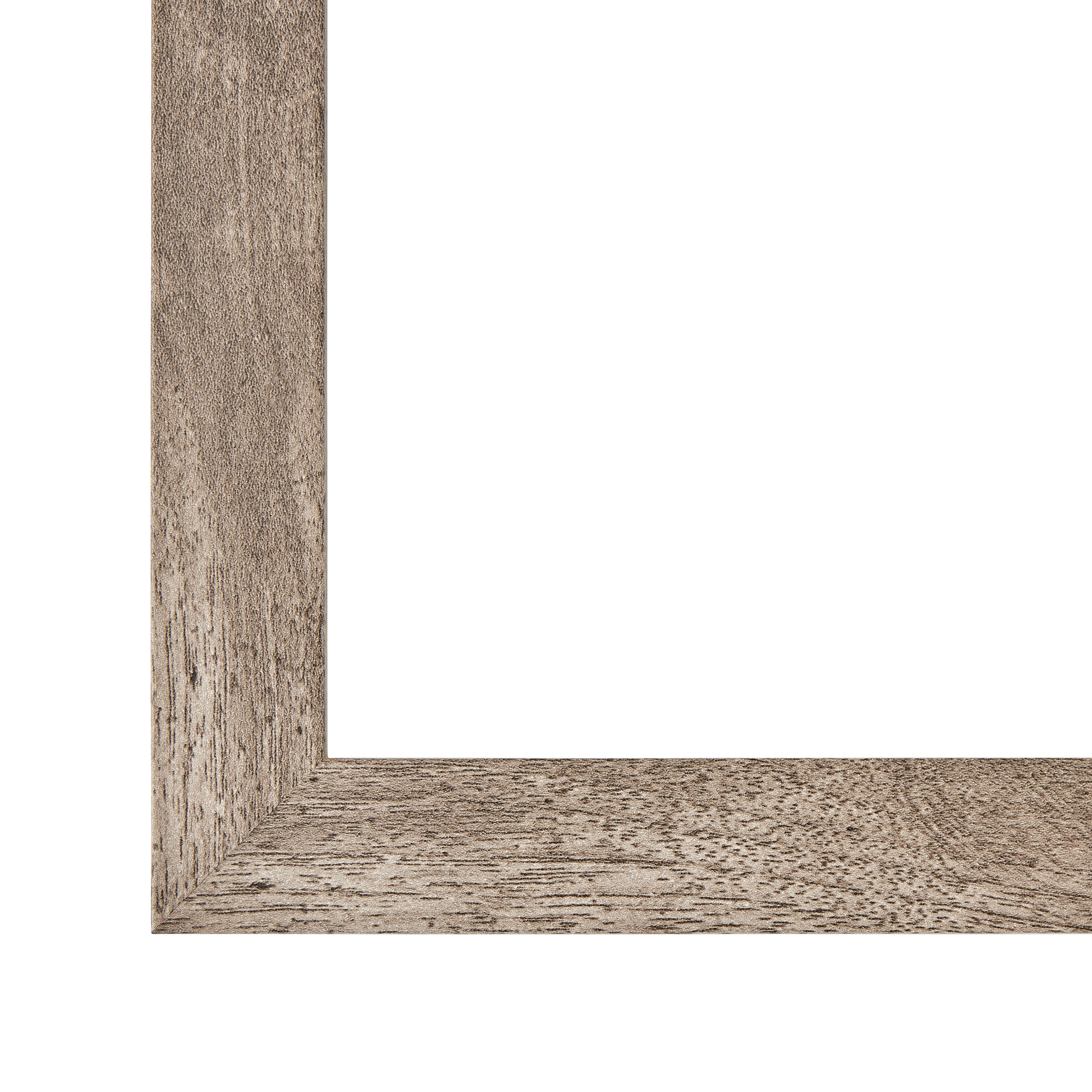 Studio Decor 11" x 14" Gray Belmont Picture Frame with 8" x 10" Mat - Includes Pre-attached Hanging Hardware, Horizontal or Vertical Display - MDF, 1 Pack