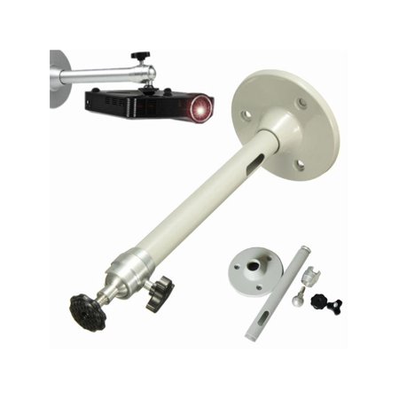 - 360° Rotate Mini Ceiling Stand LCD DLP Projector Monitor Holder Wall Mount Bracket Aluminum Alloy