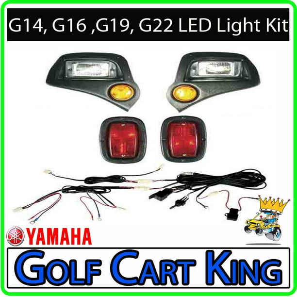Yamaha G14/G16/G19/G22 Golf Cart Headlight Light Kit