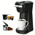thumbnail image 4 of Single Coffee Maker 2in 1 for K Cup Pods & Ground Coffee 3 Color 6-14oz Drip Coffee Machine, 4 of 10