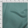 thumbnail image 3 of oneOone Cotton Jersey Dark Teal Blue Fabric Geometric Craft Projects Decor Fabric Printed By The Yard 58 Inch Wide, 3 of 4