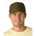 thumbnail image 2 of Adams SH101 6-Panel Uv Low-Profile Cap with Elongated Bill - Olive, 2 of 2