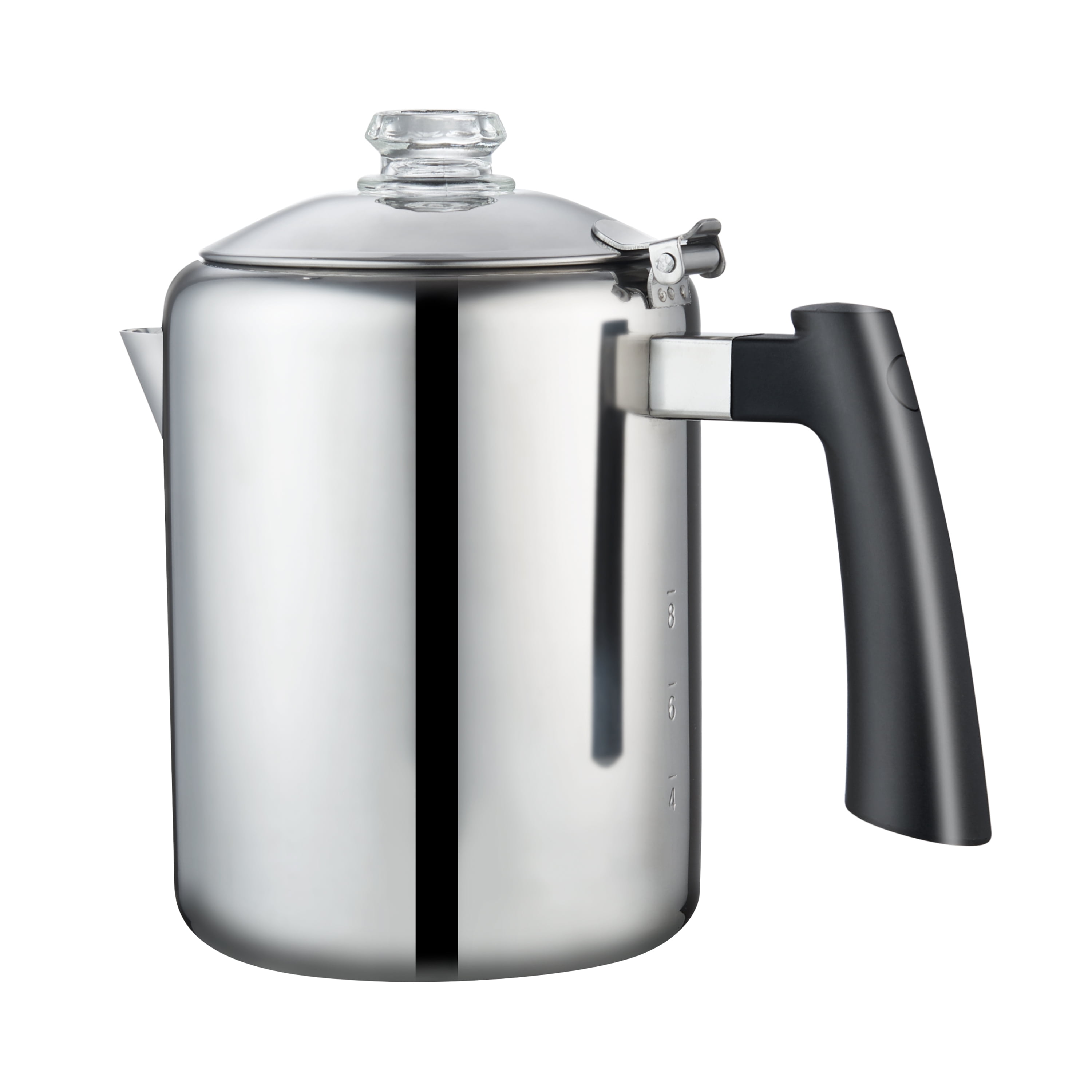 8-Cup Stainless Steel Stovetop Coffee Percolator by Kuwait Ubuy