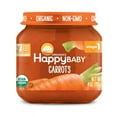 thumbnail image 5 of Happy Baby Clearly Crafted, Organic Stage 1 Baby Food, Carrots, 4oz Jar, 5 of 11