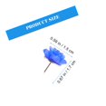 thumbnail image 2 of GAXIRE 30pcs Daily Use Thumb Tacks Blue Gradient Resin for Professionals Maps, 2 of 6