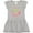 AC-Heather Grey, variant on Inktastic Too Adorable to Wear Ugly Sweaters Girls Toddler Dress