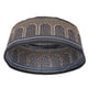thumbnail image 1 of Sombrero Musulmán Bordado Arabia Saudita Hombres Sombreros Poliéster Algodón Negro Con Diseño De Ventilación Para Uso Diario, 1 of 7