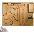 thumbnail image 1 of Juego de mesa Cribbage Wars, grande, de madera, con almacenamiento, juego familiar, 1 of 7