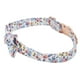 thumbnail image 1 of Collar De Pajarita Para Gato, Algodón, Liberación Rápida, Ajustable, Flexible, Patrón De Flores Para Perros, Pajarita, Lavable, Cómodo Con Hebilla D Para Gatos Para Perros ANGGREK Flor Azul L, 1 of 8