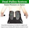 thumbnail image 2 of Insunen Lumbar Orthosis for Lower Back Pain, Spine Sport Back Brace for Men & Women (Black/X-Large), 2 of 8