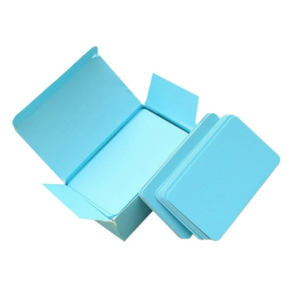 Tarjetas de de en de Papel Saludo de Bricolaje - 7 Azul