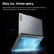 Lenovo LOQ RTX 5060 Gaming Laptop, 15.6 FHD 144Hz NVIDIA G-Sync Display, AMD Ryzen 7 250, NVIDIA GeForce RTX 5060, 16GB DDR5 RAM, 512GB SSD, 5MP Camera, Ethernet (RJ45), Backlit KB, Win 11 Pro