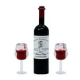 thumbnail image 4 of Botellas de vino en miniatura Hugo, accesorio para casa de muñecas, material resina, 4 of 10