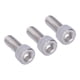 thumbnail image 3 of Perno De Cabeza Hexagonal, 30 Piezas Tornillo De Cabeza Hueca De Acero Inoxidable A2-70 Para Trabajos De Bricolaje Para La Construcción Para La Industria Automotriz Para, 3 of 7