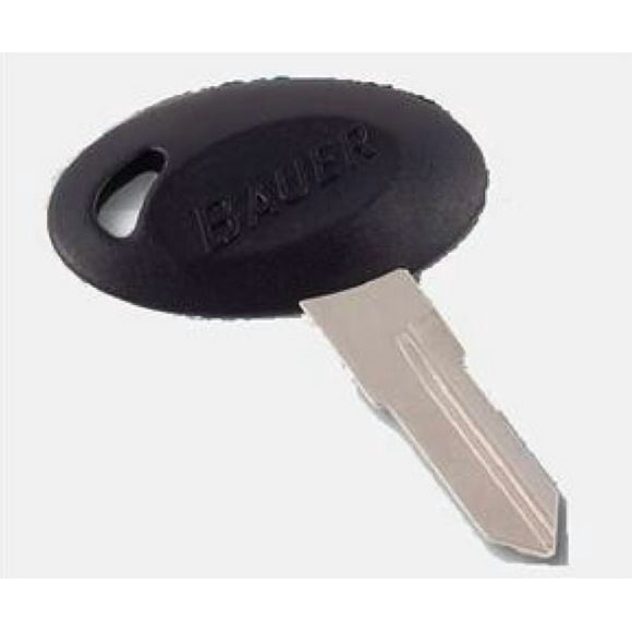 AP Key 013-689349 Bauer; Clé de Remplacement pour Serrure de Porte Série Bauer RV; Code Clé 349; avec Logo Bauer