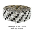 thumbnail image 3 of Shisuyan 1 Roll Self Adhesive Rhinestone Ribbons Bling Rhinestone Roll DIY Clothing Craft, 3 of 9