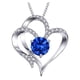 thumbnail image 1 of Fiudx Collar con Piedra de Nacimiento, Colgante de Corazón, Cadena Ajustable, Elegante Opción de Regalo, Ideal para Cumpleaños, Aniversarios o Uso Diario, para Mujeres y Niñas, con Dije Personalizado, 1 of 2