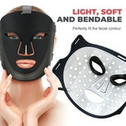 LED Face Mask Light Therapy 7 Color Infrared Blue Red Light Therapy Skin Care Facial Treatment Mask Skincare Tool