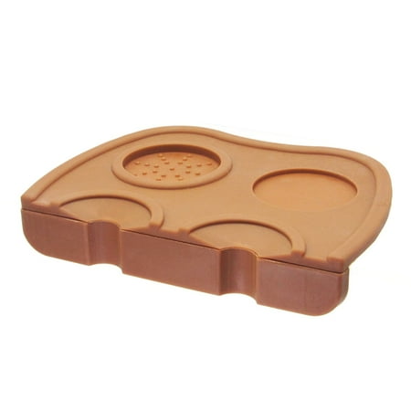 

Xunyuan Coffee Tamper Mat Anti-Slip Portable Silicone Espresso Latte Art Barista Coffee Mat for Kitchen