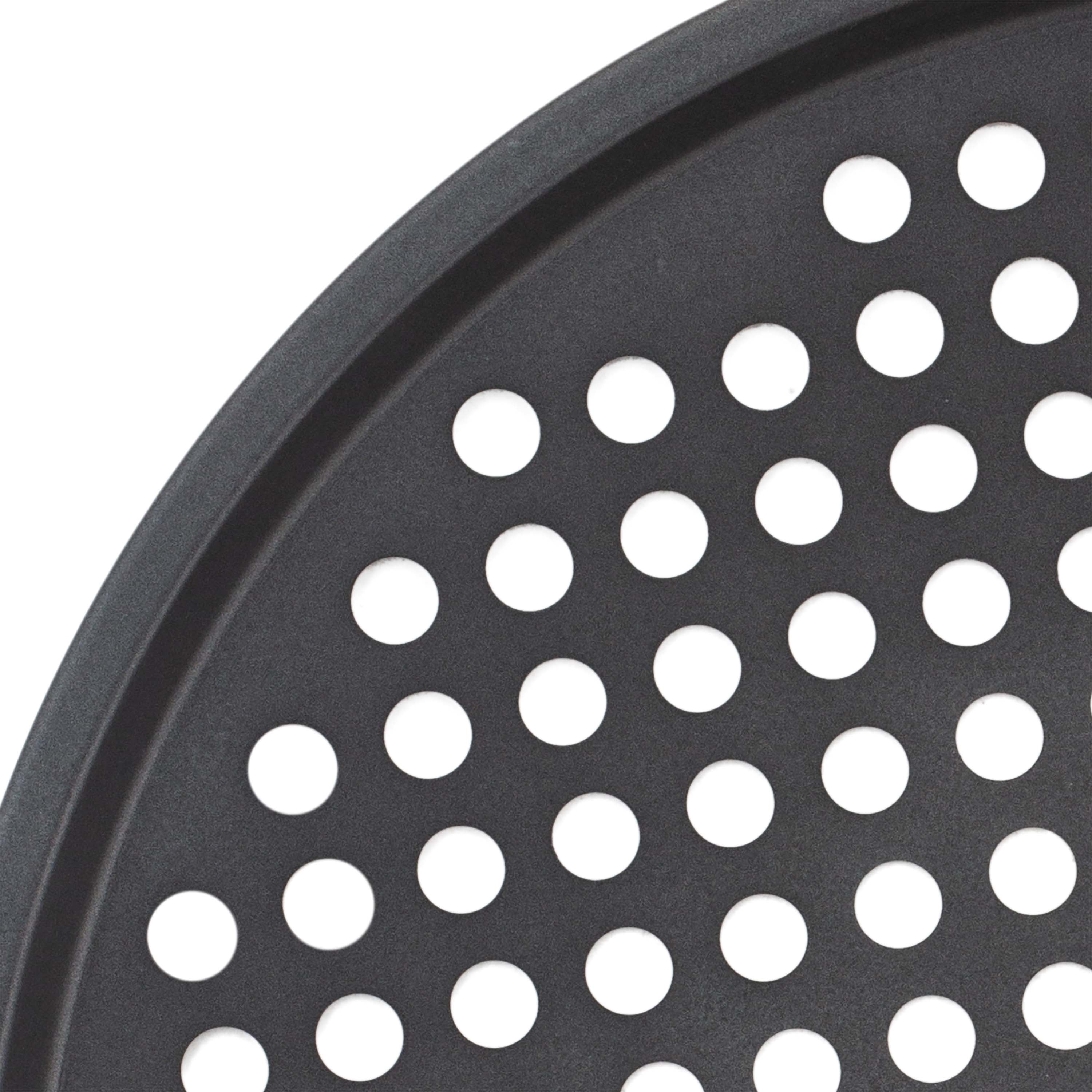 Kitchen Details 13 inch Pizza Crisper Pan, Baking Tray Pizza Pan