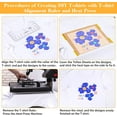 thumbnail image 5 of 18Pcs Sublimation Accessories, Tshirt Ruler Guide Vinyl Alignment Tool, Heat Press Accessories, Teflon Sheet Non Stick 16x20, Heat Resistant Tape 0.4" x108ft, PVC T Shirt Rulers to Center Designs, 5 of 7