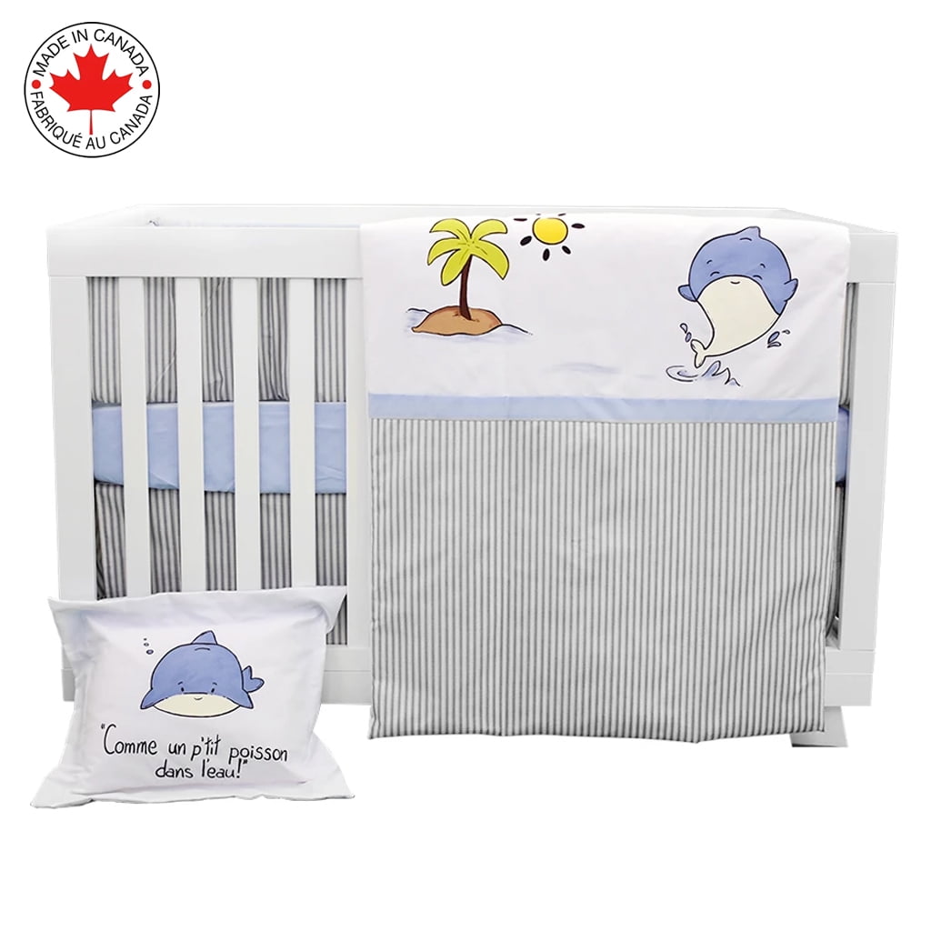 dolphin crib bedding