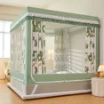 thumbnail image 5 of 2024 Nuevas mosquiteras de malla antimosquitos, cortinas opacas con dibujos animados para cama, carpa para cama, decoración del hogar, dosel de cama de gran espacio con soporte, 5 of 5
