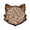 Retro cats, variant on HaiXin Hub Dog Shaped Wooden Jigsaw Puzzle with Stand, Creative Gifts for Dogs Lover, Unique Animal Shape Wood Puzzle for Adults,Home Decorative Display Piece