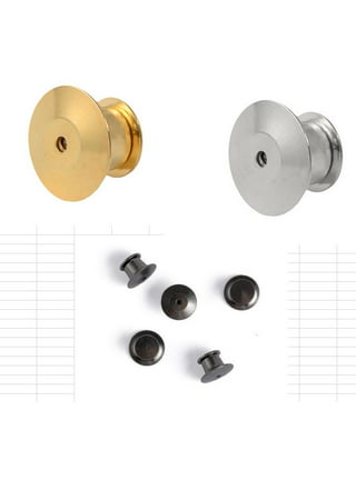 Locking pin backs (pack of 4) – Fin Pin Shop