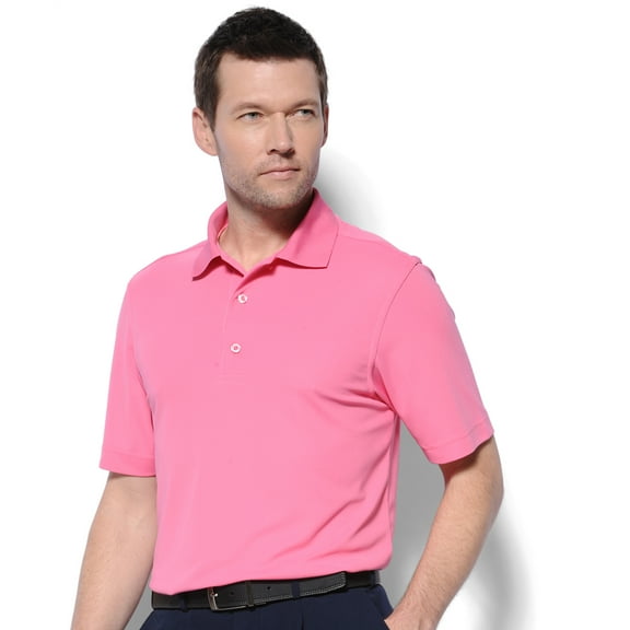 Monterey Club Men's X-Cool Collection Solid Golf Polo Shirt #1090