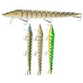 thumbnail image 2 of Lifelike Lure Bait Fishing Lures for Bass Trout Perch Jointed Swimbait Hard Bait Freshwater Saltwater Fishing Gear 23cm/46g, 2 of 8