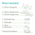 thumbnail image 3 of Evenflo Feeding Advanced Double Electric Replacement Parts Kit, 3 of 5