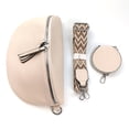 thumbnail image 1 of Bolso de hombro Bolso pequeño para mujer Riñonera elegante para mujer Correa ancha Verde claro Enviar paquete con tarjeta de crédito, 1 of 5