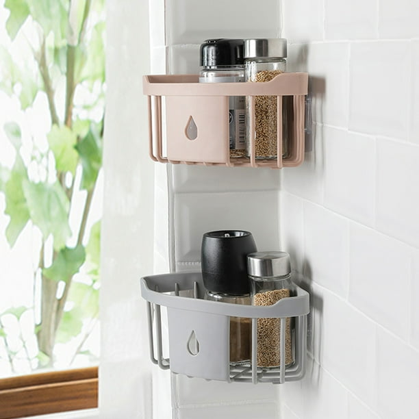 Windfall Corner Shower Caddy, Adjustable Metal Corner Bathroom Shelf