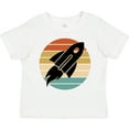 thumbnail image 3 of Inktastic Space Rocket Retro Sunset Boys or Girls Toddler T-Shirt, 3 of 5