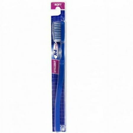 UPC 078300000075 product image for Tek Pro Toothbrush Full Head Medium Straight 1 Each Color may vary | upcitemdb.com