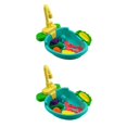 thumbnail image 2 of maskred Plastic Developmental Benefits Of Pretend Role Play Dishwasher Toy Gift Changing Kitchen Sink Toys Green 2Set, 2 of 6