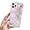 Deep Pink, variant on Compatible with iPhone 13 Pro Max Case with Bracelet for Women Girls Girly Chain Wrist Strap Case Cute Flower Floral Print Phone Case Soft TPU for iPhone 13 Pro Max Shockproof Protective Cover