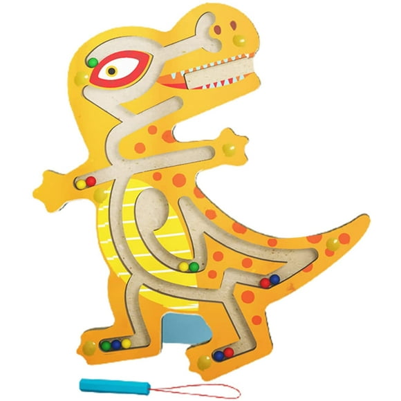 HTOOQWood Labyrinth Game, Wooden Board Game Cute Animal Puzzle Maze Ball Toys, Puzzle Game Educational Toy Gift for Kids Boys Girls Brain Teaser