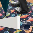 thumbnail image 2 of Yayeee Doormat for Inside 20"x32" Absorbent Low-Profile Washable Non-Slip Rubber Backed Entryway Rug, Cartoon Space Cat, 2 of 8