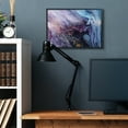 thumbnail image 2 of Stupell Industries Abstract Liquid Purple Blue Texture Painting Photography Black Framed Art Print Wall Art, 24x30, by Leticia Herrera, 2 of 8