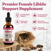 Rejuvica Health Activated Female 2 fl oz - Female Libido Support Supplement - Contains Maca Root