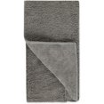 thumbnail image 3 of Bone Dry Pet Grooming Towel Collection Embroidered Absorbent Microfiber Drying Set, 15x30, Gray, 3 Count, 3 of 8