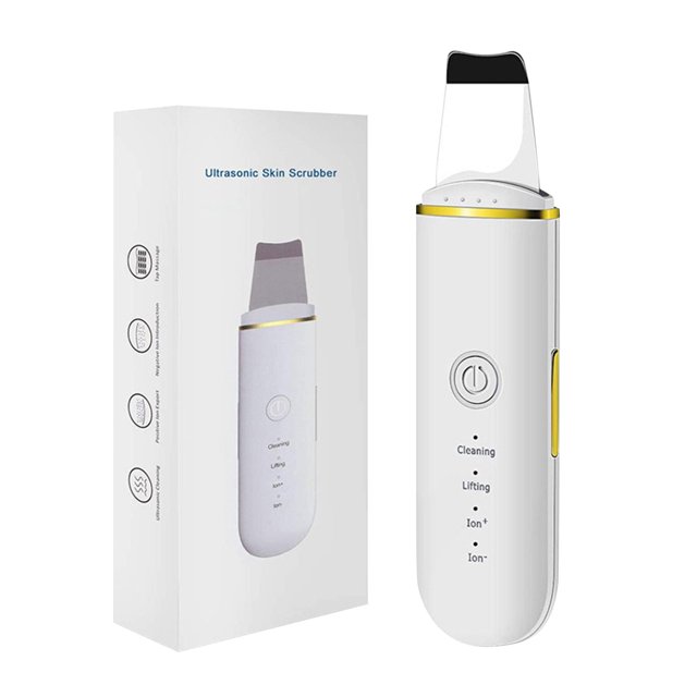 Blackhead Remover 4-In-1 Blackhead Remover Tool: Rechargeable Facial Scrubber Spatula for Deep Cleansing, Pore Unclogging, And Skin Lifting, Gentle on Sensitive Skin.