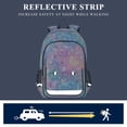 thumbnail image 4 of ALAZA Colorful Butterfly in Gradient Laptop Backpack Purse Travel Bag Casual School Bookbag Rucksack for Women Men, 4 of 6