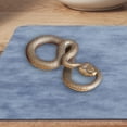 thumbnail image 6 of Esquirla Python Keychain Brass Snake Statue Crafts Room Office Decor Snake Ornament Mini Snake Figurine for Bedroom Teahouse Bookshelf, 6 of 8