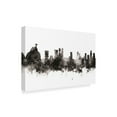 thumbnail image 2 of Trademark Fine Art 'Rio de Janeiro Skyline Brazil Black White' Canvas Art by Michael Tompsett, 2 of 4