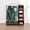 Brown, variant on Noble House 35" Mobile Wooden Golf Bag Organizer, Garage Clubs Storage Rack with Lockable Casters, Black