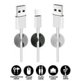 thumbnail image 3 of 12pcs Adhesive Cord Clips Cable Management Clip, Cable Clip Cord Holder for Desk, 3 of 5
